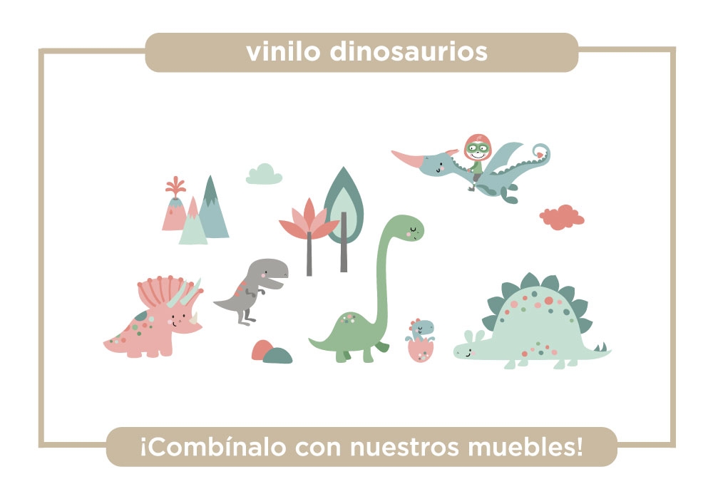 Vinilo dinosaurios